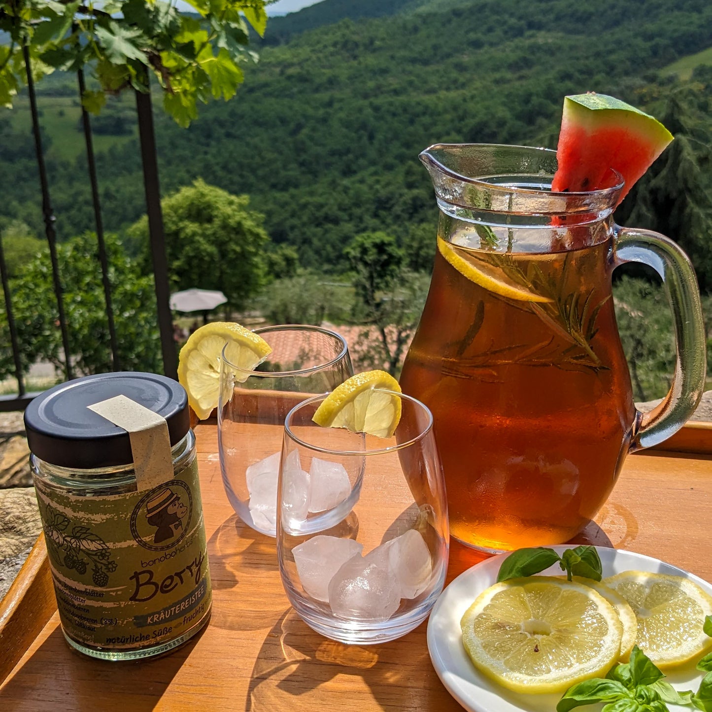 Valentinstags Kräuterteeset