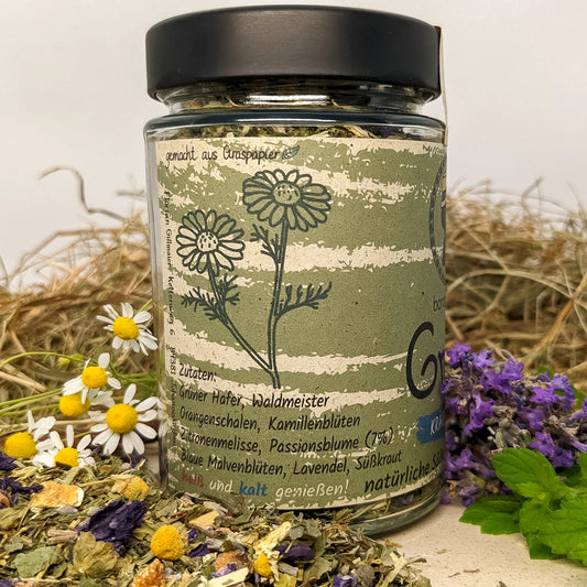 Green Kräutertee von bonoboherbs – Rechts