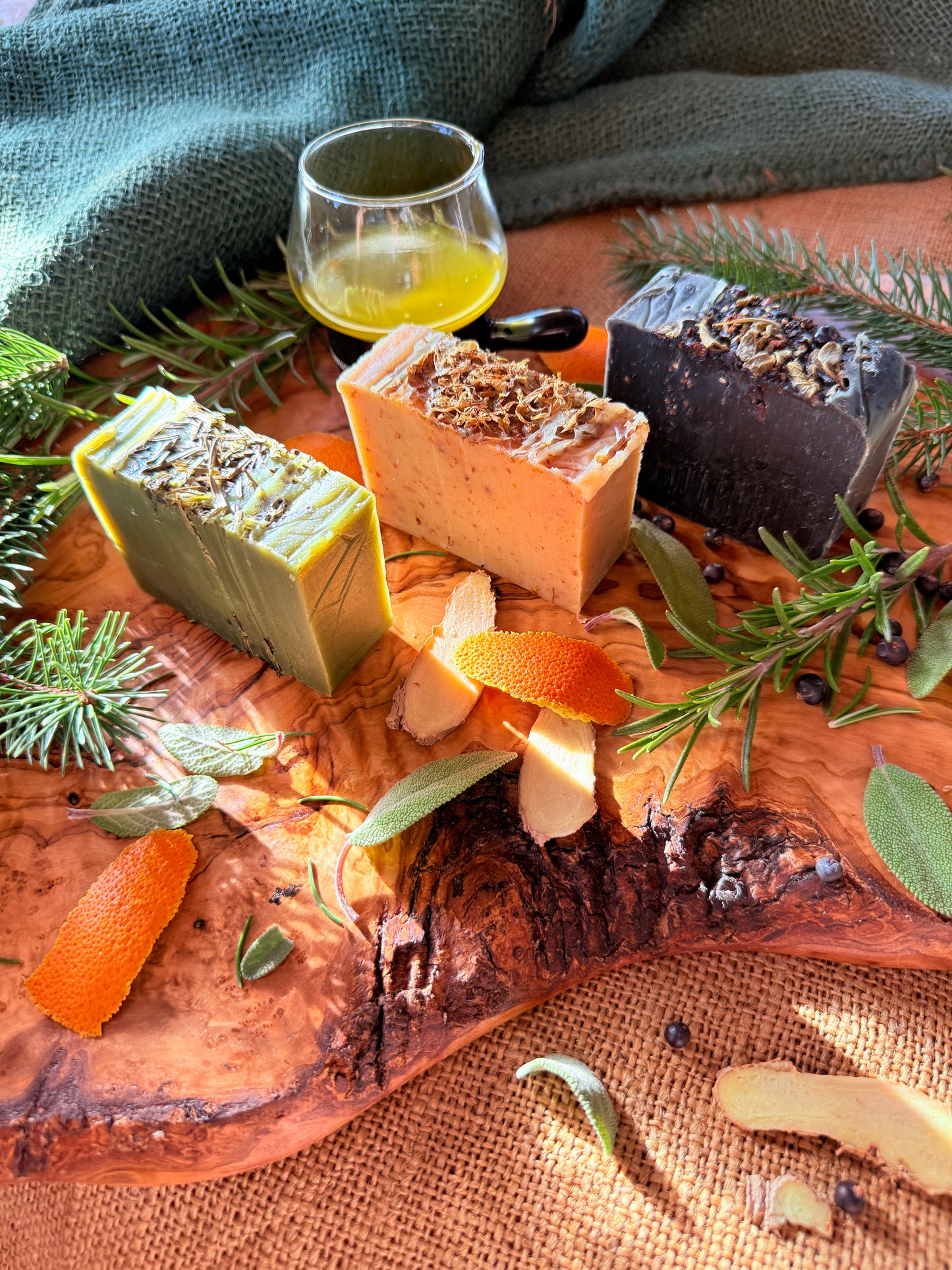 Seifenset – 3 handgemachte Naturseifen