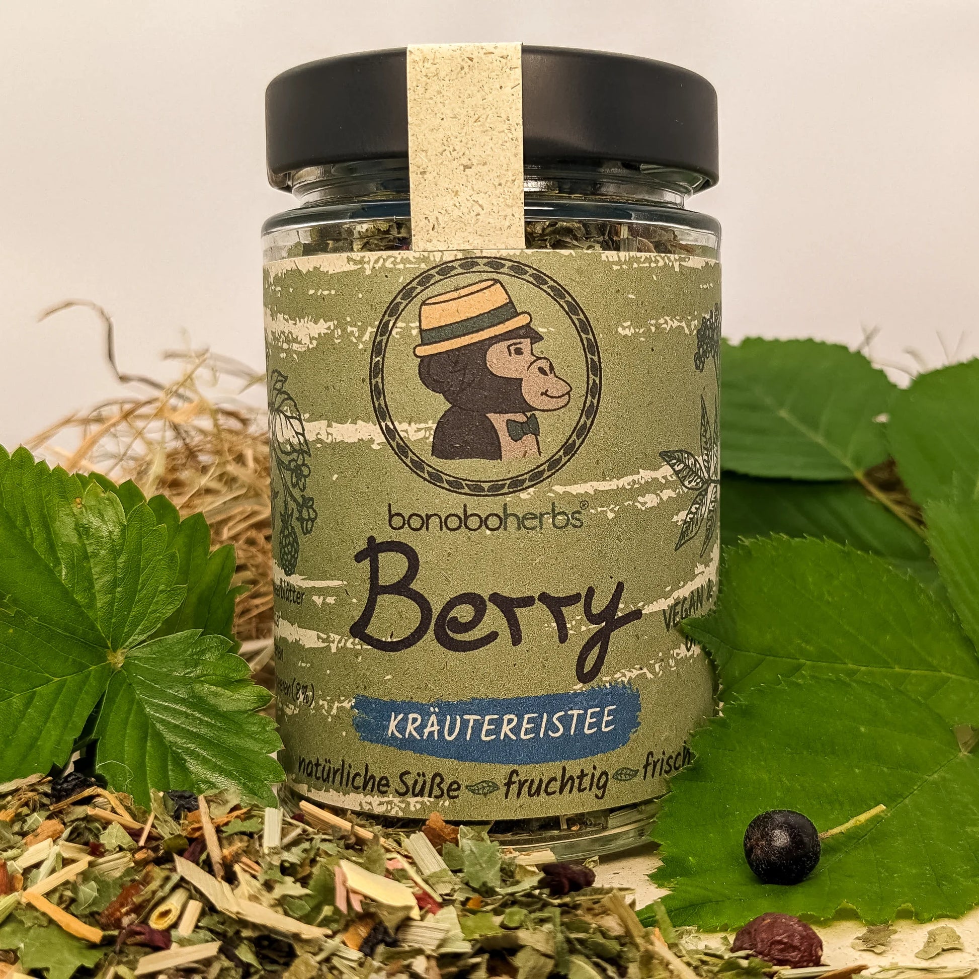 Berry Kräutereistee von bonoboherbs – Vorderansicht
