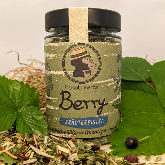 Berry Kräutereistee von bonoboherbs – Vorderansicht