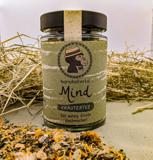 Mind Kräutertee von bonoboherbs – Vorderansicht