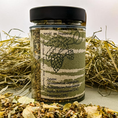 Soul Kräutertee von bonoboherbs – linke Seitenansicht