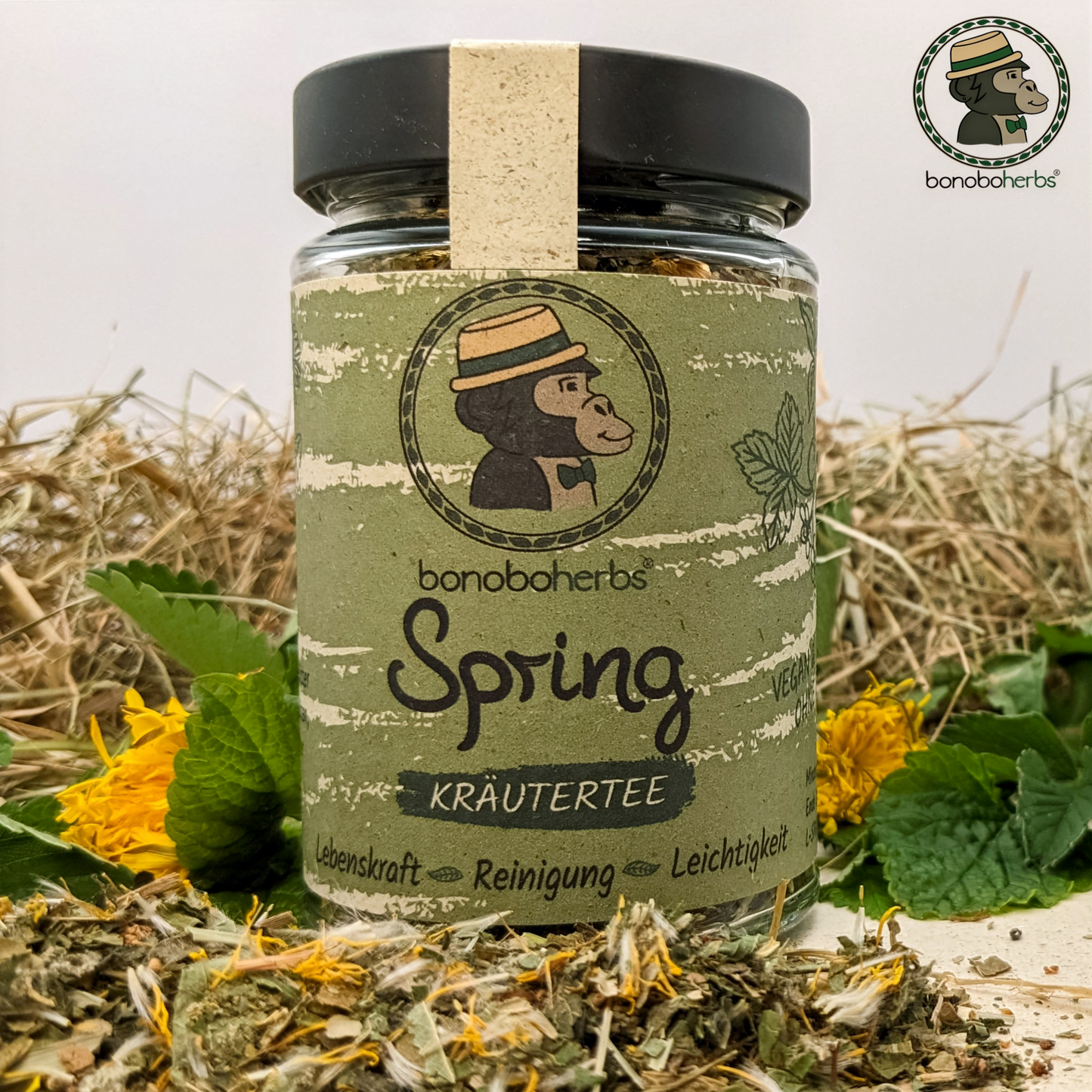Spring Kräutertee von bonoboherbs – Vorderansicht